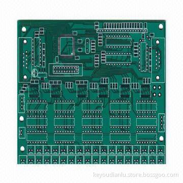 4-layer Immersed Gold PCB with Green Solder Mask